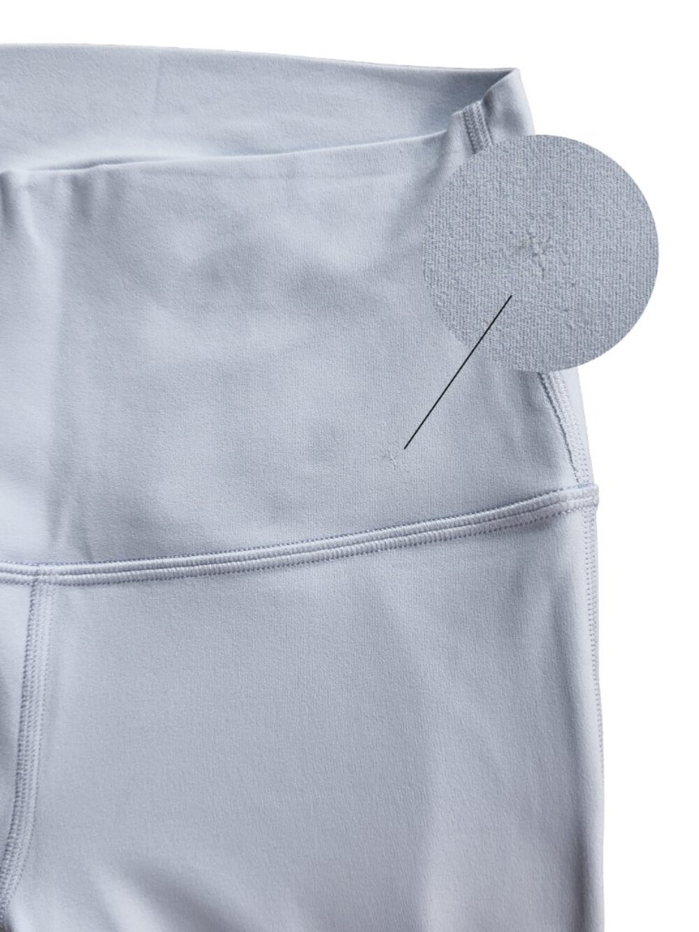 Lululemon Align High Rise 25" Leggings Womens Size 4 Pastel Blue W5CTC - Picture 11 of 16